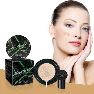 Eelhoe Almohadilla de Maquillaje Suave y Elástica en Forma de Hongo, Algodón Natural para Fijar Maquillaje Nude, Base de Maquillaje BB <span class=keywords><strong>Cream</strong></span>, Cojín de Humectación Aérea - Product Image 1