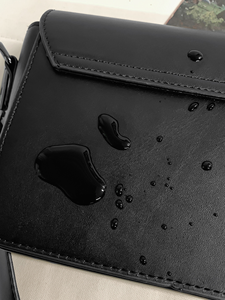 Servizio OEM Borsa a Tracolla in Pelle PU di Lusso Personalizzata per Uomo con Chiusura a Lucchetto Stile <span class=keywords><strong>Messenger</strong></span> per Viaggi e Tempo Libero - Product Image 4