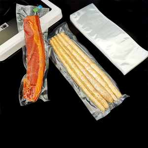 Bolsa selladora <span class=keywords><strong>de</strong></span> almacenamiento al vacío <span class=keywords><strong>de</strong></span> plástico para conservación <span class=keywords><strong>de</strong></span> alimentos con estampado personalizado ecológico, bolsa <span class=keywords><strong>de</strong></span> sellado transparente, envasado al vacío - Product Image 3