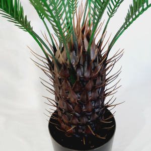 18 Feuilles 87cm Arbre Artificiel En Pot Bonsaï Plante Arbre Artificiel Bonsaï Cycad Plante - Product Image 6