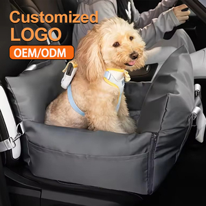 Waterdichte luxe hondenautostoel, comfortabele hondenbedden, zachte reisautostoel voor huisdieren met veiligheidsgesp, dropshipping - Product Image 1