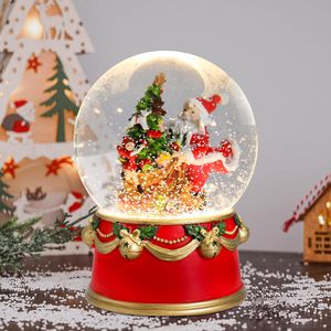 Globo de Nieve de Resina con Luces, Bola de Agua de Cristal, Regalo de Navidad, Globo de Nieve de Mesa con Papá Noel - Product Image 2