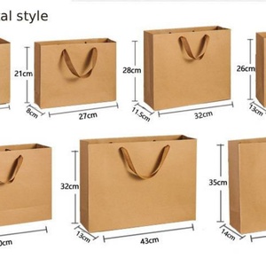 Bolsas de Papel Kraft Personalizadas al por Mayor para Ropa, Empaque de Té y Regalos - Bolsa de Papel para Compras con Materiales Reciclados - Product Image 2