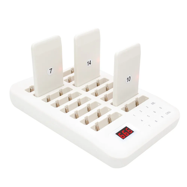 Wireless Guest Pager 16 Pagers Wireless Guest Queue System Calling Restaurant Pager System