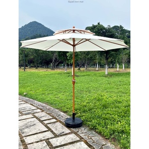 Parapluie de plage commercial extérieur de style moderne Parapluie imperméable pour cour et parasol Parapluie d'extérieur pour poste de décrochage Parapluie solaire - Product Image 2