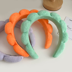 EN Stock 27 couleurs pour bande magique Spa <span class=keywords><strong>bandeau</strong></span> facial <span class=keywords><strong>bandeau</strong></span> <span class=keywords><strong>éponge</strong></span> tissu <span class=keywords><strong>éponge</strong></span> <span class=keywords><strong>bandeau</strong></span> serviette extensible pour bain maquillage <span class=keywords><strong>Sport</strong></span> - Product Image 2