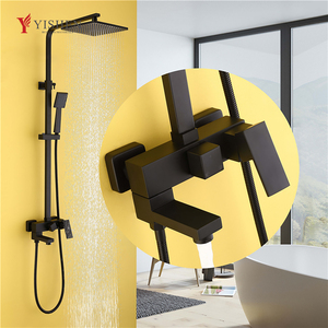 Sang trọng chống gỉ vòi hoa sen vòi 50 Brass treo tường Mixer Hệ thống chống ăn mòn Hot & lạnh tắm & vòi hoa sen vòi - Product Image 4