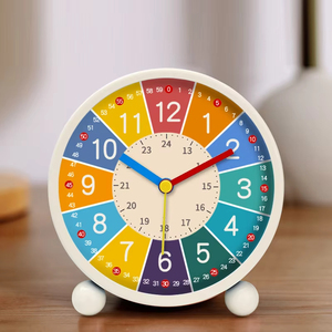 Wholesale Cartoon Alarm <b>Clock</b> for Students Silent Desktop Early Learning Features Bedroom Living <b>Digital</b> Analog-<b>Digital</b> <b>Clocks</b> - Product Image 1