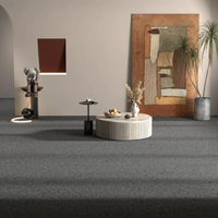 Tapis mural insonorisant, ignifuge, lavable, à poils longs, tufté, épaissi, grande surface, pour couloir d'hôtel et usage domestique, tapis machine.