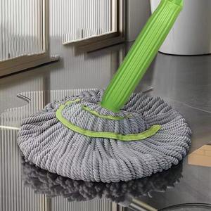 Mopa de Microfibra Lavable para Cocina y Baño, Mopa con Mango Largo y Sistema de Escurrido Automático para Limpieza de Pisos - Product Image 3
