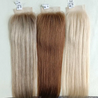 Cheveux brésiliens vierges à cuticules alignées, Closure et Frontal en dentelle suisse 2x6 4x4 3x5 5x5 6x6 7x7 6x9 13x4 13x6 360