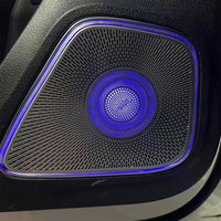 VENDAR 4 pièces, couvre-portes de voiture lumineux, 64 couleurs, éclairage ambiant, 12V 30W, rénovation/mise à niveau pour Mercedes-Benz Classe A W177 CLA C118