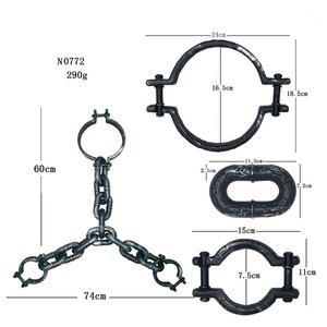 Accessoires <span class=keywords><strong>de</strong></span> fête d'Halloween, déguisement, accessoires <span class=keywords><strong>de</strong></span> déguisement, chaîne d'Halloween, menottes en plastique, liens <span class=keywords><strong>de</strong></span> prison - Product Image 6