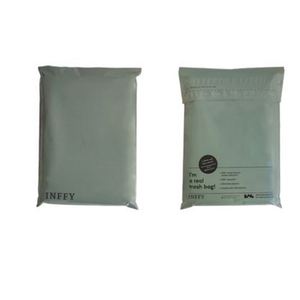 Enveloppes en polyéthylène autocollantes écologiques, personnalisées, imperméables, mates, pour l'expédition de vêtements, pour une utilisation en supermarché - Product Image 2