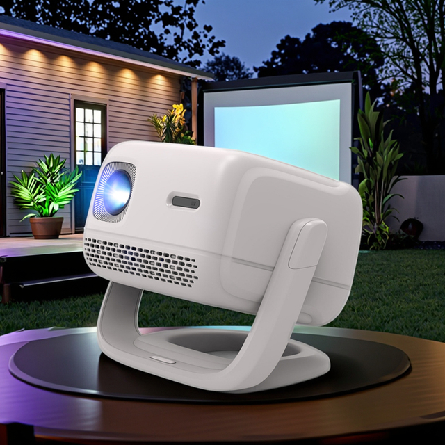 Home Theater Smart Android GTV Projector Global Version Video 1080P Proyector with Adjustable Stand