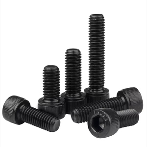 12.9 Grade Black Oxide Hex <b>Socket</b> Head Bolts M6 M8 Hexagon <b>Socket</b> Cap Head DIN912 Allen Bolts - Product Image 2
