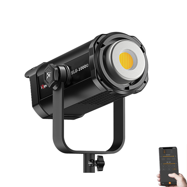Professional Video Light 500W Bi-color Led Cob Lighting for Photographer Film Broadcast Studio Fill Lights Lamp