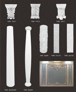 Decorazione per interni Roman pilastro stampi in fibra di vetro pilastro stampo per la vendita - Product Image 5