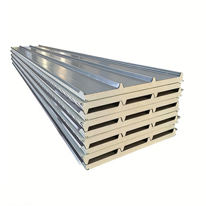 Paneles Aislantes para Techos al por Mayor de Fábrica, Control de Temperatura y Humedad, Paneles Sándwich Ignífugos, <span class=keywords><strong>Precio</strong></span> por <span class=keywords><strong>M2</strong></span> - Product Image 1