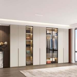 Luxury Modern Cabinet Closets Furniture <b>Wardrobes</b> Bedroom Sliding Doors <b>Wardrobe</b> - Product Image 2