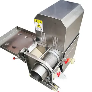 Máquina trituradora de osso de peixe, processamento automático completo de carne de peixe