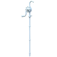 Pompe à tambour de transfert chimique pour l'eau, les huiles légères, l'antigel, le liquide de lave-glace, le méthanol et les solvants chlorés