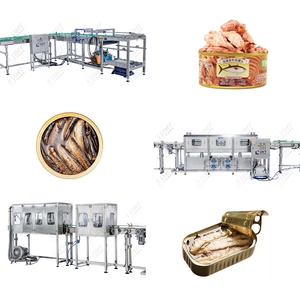 خط إنتاج وماكينة مصنع معالجة الأسماك المعلبة تجاريًا من Leadworld للطنان والسردين المعلب - Product Image 1