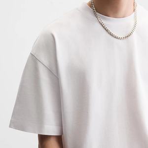 Fabricant de t-shirts streetwear haut de gamme, t-shirts personnalisés 100% coton, surdimensionnés, épais, col rond, t-shirts vierges sur mesure - Product Image 5