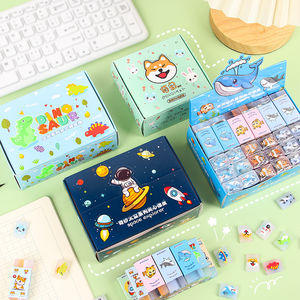 ممحاة على شكل ساندويتش كرتوني لطلاب المدارس الابتدائية، تصميم لطيف وإبداعي قابل للقطع على شكل فاكهة، يترك آثارًا نظيفة للأطفال - Product Image 3