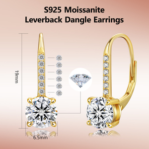 <span class=keywords><strong>Orecchini</strong></span> <span class=keywords><strong>pendenti</strong></span> <span class=keywords><strong>in</strong></span> Moissanite VVS Lab con diamanti da donna regali per la mamma ipoallergenici S925 <span class=keywords><strong>orecchini</strong></span> Leverback placcati <span class=keywords><strong>in</strong></span> oro 14K <span class=keywords><strong>in</strong></span> <span class=keywords><strong>argento</strong></span> Sterling - Product Image 6