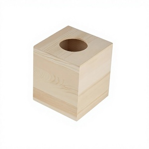 Classic Design Wooden Napkin Box Finest Quality Large Size Tissue Paper Box For Home Kitchenware Usage - Product Image 1