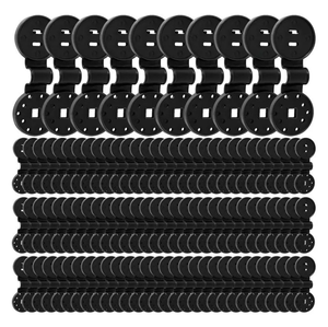 100 pièces/50 pièces/20 pièces pinces à <span class=keywords><strong>tissu</strong></span> d'ombrage pinces à <span class=keywords><strong>tissu</strong></span> d'ombre œillets pour filet couverture <span class=keywords><strong>tissu</strong></span> solaire dans le jardin arrière-cour Greenhou - Product Image 3