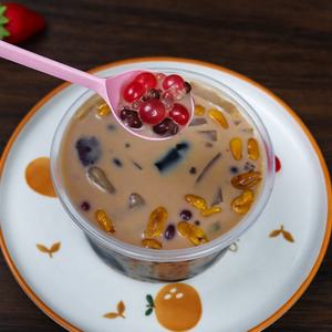 Prix usine couleur différente de qualité alimentaire PS vaisselle <span class=keywords><strong>yaourt</strong></span> crème glacée gâteau cuillère en plastique jetable - Product Image 6