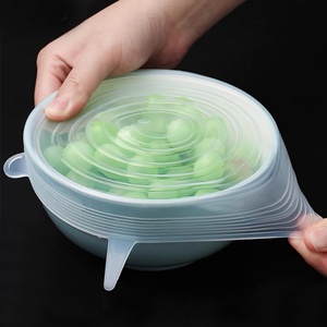 Tapas Elásticas Plegables de Silicona - Cubiertas Reutilizables Ecológicas para Frutas, Carne y Verduras - Product Image 2