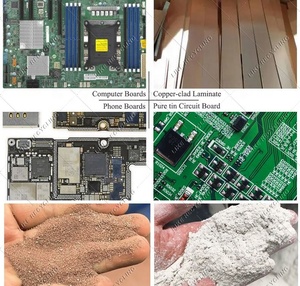 Línea automática de reciclaje de residuos electrónicos, máquina de reciclaje de PCB que separa la máquina trituradora electrónica de oro - Product Image 6