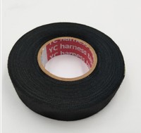 YC Automotive Bande isolante en tissu d'acétate pour électricien, en caoutchouc haute température, pour ruban adhésif magique, ruban velours et tissu