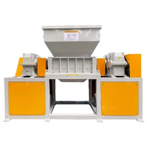 Plastic Bottle Tube PE PVC PP Shredder Cutting Recycle Waste PET Bottle Plastic Recycling Crusher Machine