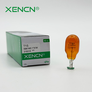 Xencn ไฟหน้ารถยนต์หลอดไฟ E4 <span class=keywords><strong>WY16W</strong></span> สีเหลืองอำพัน21531A 12V จาก T15 - Product Image 6