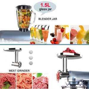 Appareils de cuisine Home 5 In1 Mixeur sur socle multifonctionnel avec blender et pièces de hachoir à <span class=keywords><strong>viande</strong></span> Mélangeurs d'aliments - Product Image 5