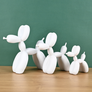 Scultura di <span class=keywords><strong>Cane</strong></span> <span class=keywords><strong>Palloncino</strong></span> in <span class=keywords><strong>Resina</strong></span> Fluida 17/25cm/30cm per Decorazione Casa, Ornamenti Artigianali, Fai-da-Te - Product Image 1