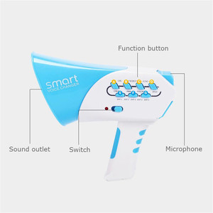 DWI-minialtavoz de juguete para niños y niñas, dispositivo con cambiador de voz electrónico divertido, 7 voces diferentes - Product Image 2