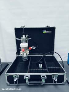 Compact Multifunctional Photochemical Reactor 1L Capacity, Quartz Glass, Core Motor Stirring for Lab Applications - Product Image 4