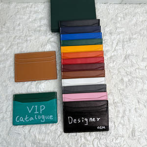 Portafogli porta <span class=keywords><strong>carte</strong></span> di <span class=keywords><strong>credito</strong></span> di Design OEM con ricevuta di alta qualità moda titolari di <span class=keywords><strong>carte</strong></span> per le donne Mens <span class=keywords><strong>portafoglio</strong></span> di lusso di <span class=keywords><strong>credito</strong></span> - Product Image 2