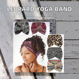 نمط الرجعية بو الجلود النسيج عقال خيط الشعر الملتوية حفرة واسعة الجانب القوس الكبار رئيس مشبك المألوف - Product Image 2