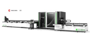 Stazione di Lavoro Integrata per Taglio, Foratura e Fresatura di Profili in Alluminio e PVC/UPVC con Componenti a Cuscinetti Automatici - Product Image 3