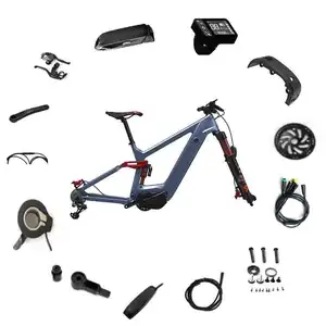 LKW 48v 1000w Mittel antriebs motor M09 E-Bike-Kit mit Batterie