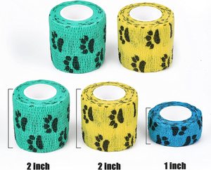 Vendajes cohesivos adhesivos para mascotas, sin composición médica o farmacológica para caballos, curación de muñeca para mascotas, esguince de tobillo e hinchazón - Product Image 5