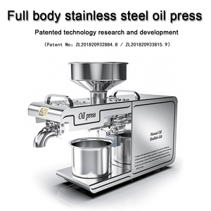 Prensadora de aceite automática de acero inoxidable para uso doméstico de 6 kg/h, nueva para la producción de aceite de girasol, mostaza, Oliva, cacahuete, sésamo - Product Image 2