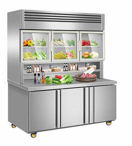 Refrigerador <span class=keywords><strong>de</strong></span> bajo mostrador <span class=keywords><strong>de</strong></span> acero inoxidable con ahorro <span class=keywords><strong>de</strong></span> energía para cocina <span class=keywords><strong>de</strong></span> catering - Product Image 1