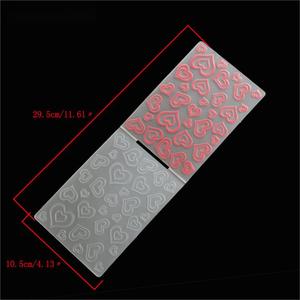 Offre Spéciale DIY En Plastique Gâteau Glaçage Outils Gaufrage Coeur <span class=keywords><strong>Plume</strong></span> Pinces Concave Et Concave Gaufrage Meurt Gâteau Outils - Product Image 4